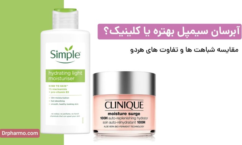 آبرسان سیمپل بهتره یا کلینیک؟ + مقایسه تفاوت ها