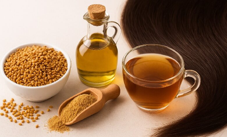 تخم شنبلیله برای رشد و پرپشتی مو (خواص، ماسک، روغن و دمنوش)